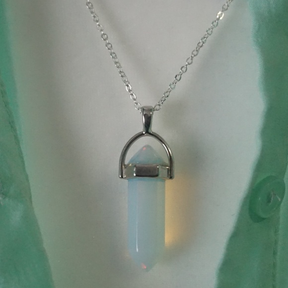 Opal quartz Necklace - Picture 2 of 5